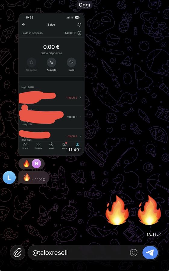 Recensione di uno studente Talox Resell