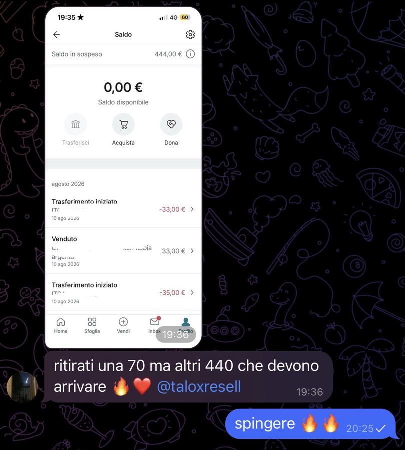 Recensione di uno studente Talox Resell
