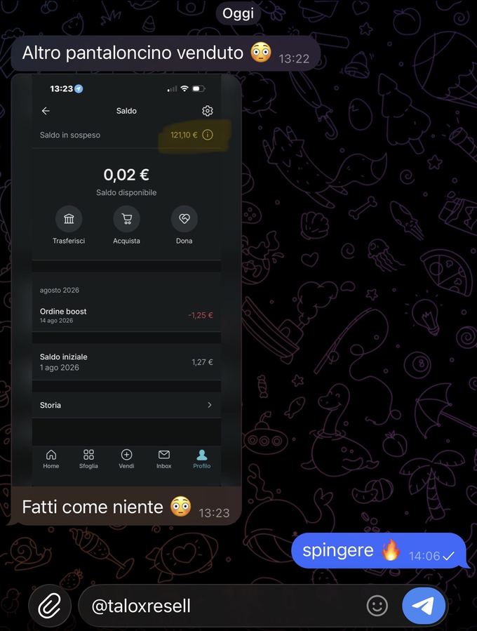 Recensione di uno studente Talox Resell